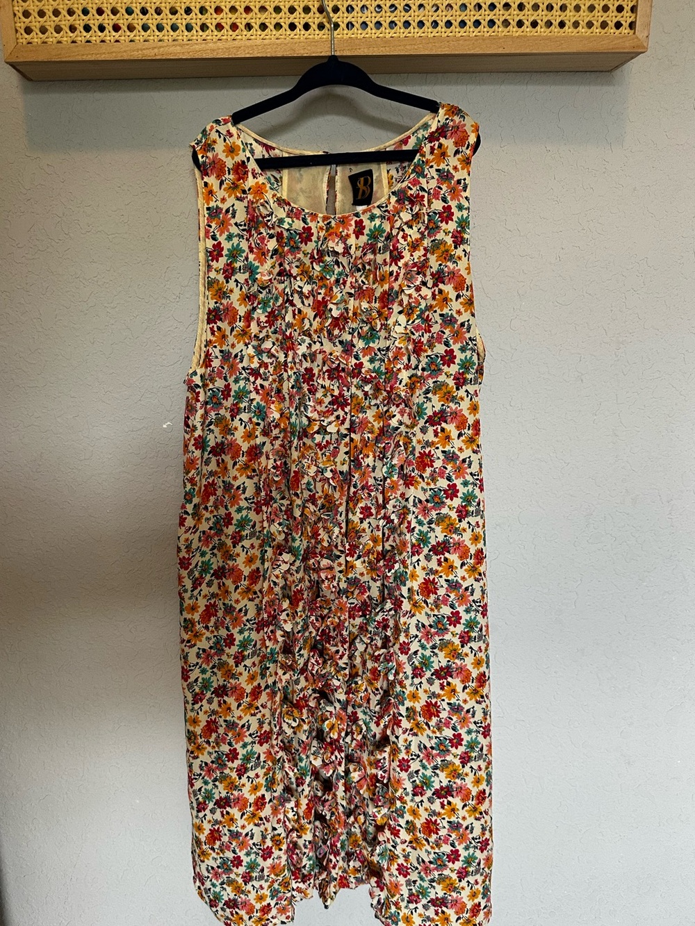 Sachin + Babi by Anthropologie Floral Flutter Dress Size 0